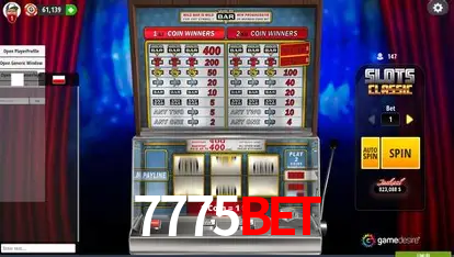Descubra o Mundo do Cassino Online com 7775bet